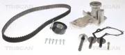 Wasserpumpe + Zahnriemensatz TRISCAN 8647 160505