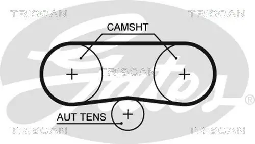 Zahnriemensatz TRISCAN 8647 29093 Bild Zahnriemensatz TRISCAN 8647 29093