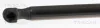 Gasfeder, Koffer-/Laderaum hinten links hinten rechts TRISCAN 8710 25243 Bild Gasfeder, Koffer-/Laderaum hinten links hinten rechts TRISCAN 8710 25243
