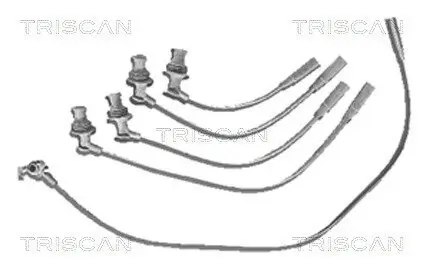 Zündleitungssatz TRISCAN 8860 1420 Bild Zündleitungssatz TRISCAN 8860 1420