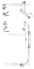 Hochdruck-/Niederdruckleitung, Klimaanlage TRISCAN 9010 10013