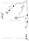 Hochdruck-/Niederdruckleitung, Klimaanlage TRISCAN 9010 10041
