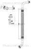 Hochdruck-/Niederdruckleitung, Klimaanlage TRISCAN 9010 10044
