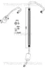 Hochdruck-/Niederdruckleitung, Klimaanlage TRISCAN 9010 10047