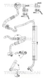 Hochdruck-/Niederdruckleitung, Klimaanlage TRISCAN 9010 11021
