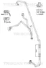 Hochdruck-/Niederdruckleitung, Klimaanlage TRISCAN 9010 11039