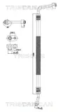 Hochdruck-/Niederdruckleitung, Klimaanlage TRISCAN 9010 15017