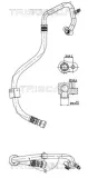 Hochdruck-/Niederdruckleitung, Klimaanlage TRISCAN 9010 15019