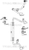 Hochdruck-/Niederdruckleitung, Klimaanlage TRISCAN 9010 16023