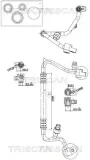 Hochdruck-/Niederdruckleitung, Klimaanlage TRISCAN 9010 16029