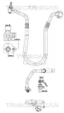 Hochdruck-/Niederdruckleitung, Klimaanlage TRISCAN 9010 16047