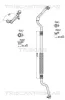 Hochdruck-/Niederdruckleitung, Klimaanlage vorne TRISCAN 9010 25018