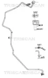 Hochdruck-/Niederdruckleitung, Klimaanlage hinten TRISCAN 9010 25049