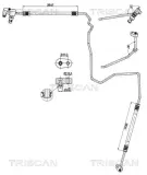 Hochdruck-/Niederdruckleitung, Klimaanlage TRISCAN 9010 28119