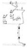 Hochdruck-/Niederdruckleitung, Klimaanlage TRISCAN 9010 29003