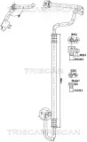 Hochdruck-/Niederdruckleitung, Klimaanlage TRISCAN 9010 29006