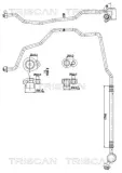 Hochdruck-/Niederdruckleitung, Klimaanlage TRISCAN 9010 29009