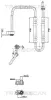 Hochdruck-/Niederdruckleitung, Klimaanlage vorne TRISCAN 9010 29038