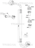 Hochdruck-/Niederdruckleitung, Klimaanlage TRISCAN 9010 29039