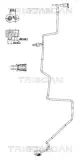 Hochdruck-/Niederdruckleitung, Klimaanlage hinten TRISCAN 9010 29049