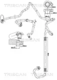 Hochdruck-/Niederdruckleitung, Klimaanlage TRISCAN 9010 29061