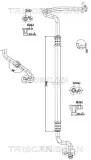 Hochdruck-/Niederdruckleitung, Klimaanlage TRISCAN 9010 29070