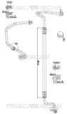 Hochdruck-/Niederdruckleitung, Klimaanlage TRISCAN 9010 29079