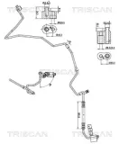 Hochdruck-/Niederdruckleitung, Klimaanlage TRISCAN 9010 29084