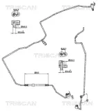 Hochdruck-/Niederdruckleitung, Klimaanlage TRISCAN 9010 29112