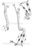 Hochdruck-/Niederdruckleitung, Klimaanlage TRISCAN 9010 29118