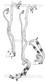 Hochdruck-/Niederdruckleitung, Klimaanlage TRISCAN 9010 29119