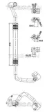 Hochdruck-/Niederdruckleitung, Klimaanlage TRISCAN 9010 29136
