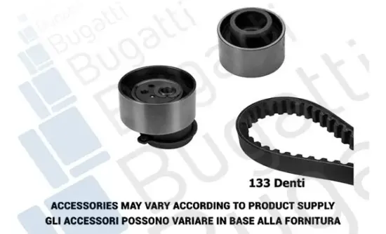 Zahnriemensatz BUGATTI BKCD0239 Bild Zahnriemensatz BUGATTI BKCD0239