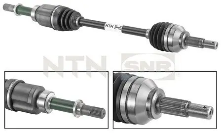 Antriebswelle Vorderachse rechts SNR DK68.001