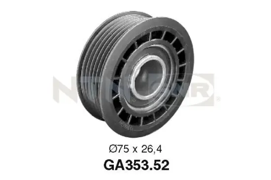 Umlenk-/Führungsrolle, Keilrippenriemen SNR GA353.52 Bild Umlenk-/Führungsrolle, Keilrippenriemen SNR GA353.52