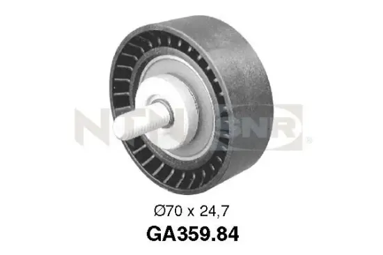 Umlenk-/Führungsrolle, Keilrippenriemen SNR GA359.84 Bild Umlenk-/Führungsrolle, Keilrippenriemen SNR GA359.84