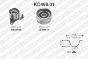 Zahnriemensatz SNR KD469.01