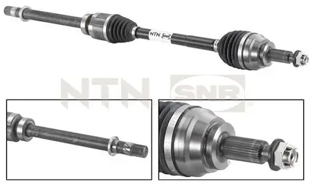 Antriebswelle Vorderachse rechts SNR DK55.029 Bild Antriebswelle Vorderachse rechts SNR DK55.029