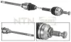 Antriebswelle Vorderachse rechts SNR DK59.002