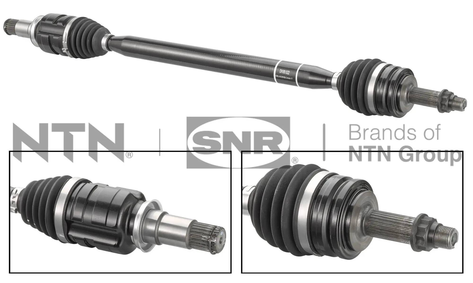Antriebswelle Vorderachse SNR DK69.022