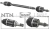 Antriebswelle Vorderachse SNR DK69.022