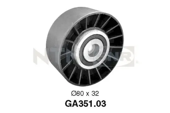 Spannrolle, Keilrippenriemen SNR GA351.03 Bild Spannrolle, Keilrippenriemen SNR GA351.03