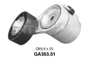 Spannrolle, Keilrippenriemen SNR GA353.51