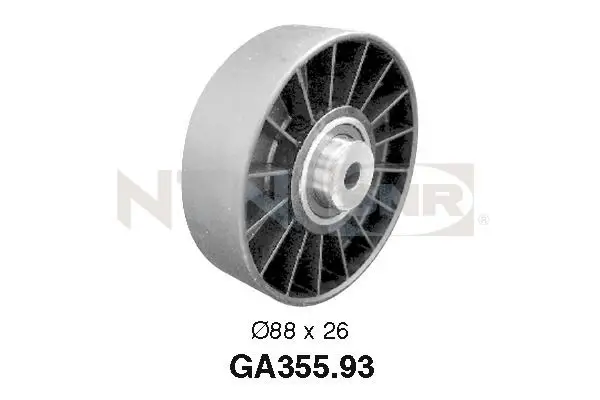 Umlenk-/Führungsrolle, Keilrippenriemen SNR GA355.93