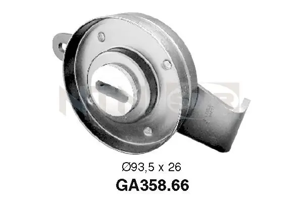 Spannrolle, Keilrippenriemen SNR GA358.66