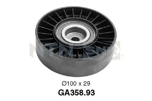 Umlenk-/Führungsrolle, Keilrippenriemen SNR GA358.93
