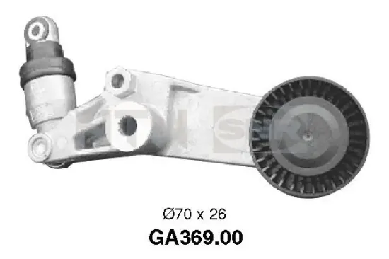 Spannrolle, Keilrippenriemen SNR GA369.00 Bild Spannrolle, Keilrippenriemen SNR GA369.00
