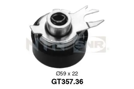 Spannrolle, Zahnriemen SNR GT357.36