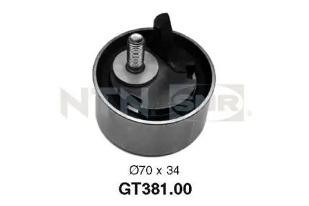 Spannrolle, Zahnriemen SNR GT381.00
