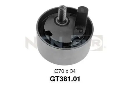 Spannrolle, Zahnriemen SNR GT381.01 Bild Spannrolle, Zahnriemen SNR GT381.01